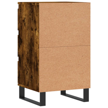 Credenza Rovere Fumo 40x35x70 cm in Legno Multistrato - homemem39
