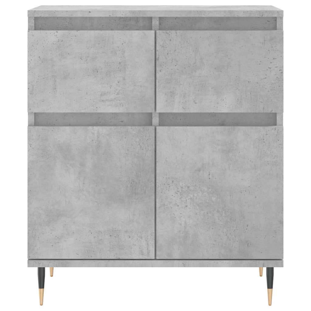 Credenza Grigio Cemento 60x35x70 cm in Legno Multistrato - homemem39