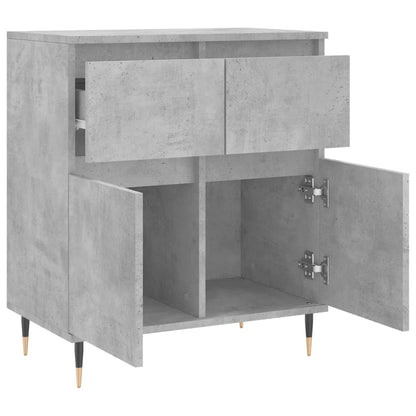 Credenza Grigio Cemento 60x35x70 cm in Legno Multistrato - homemem39