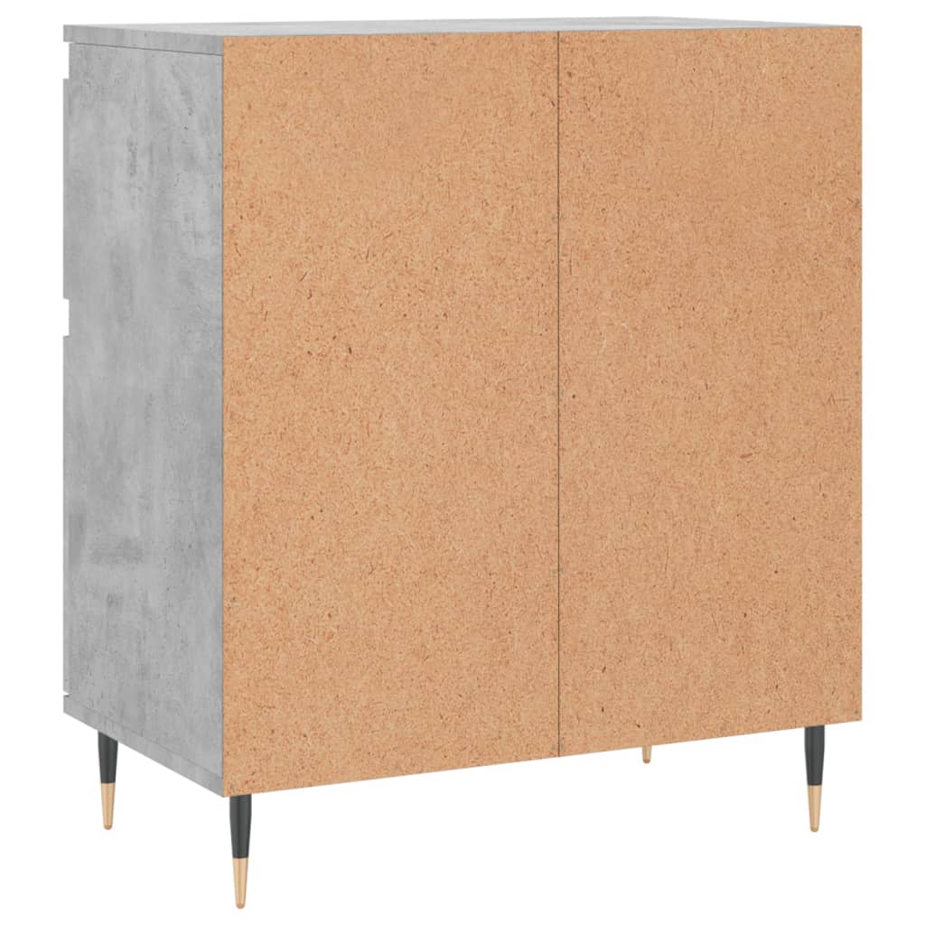 Credenza Grigio Cemento 60x35x70 cm in Legno Multistrato - homemem39