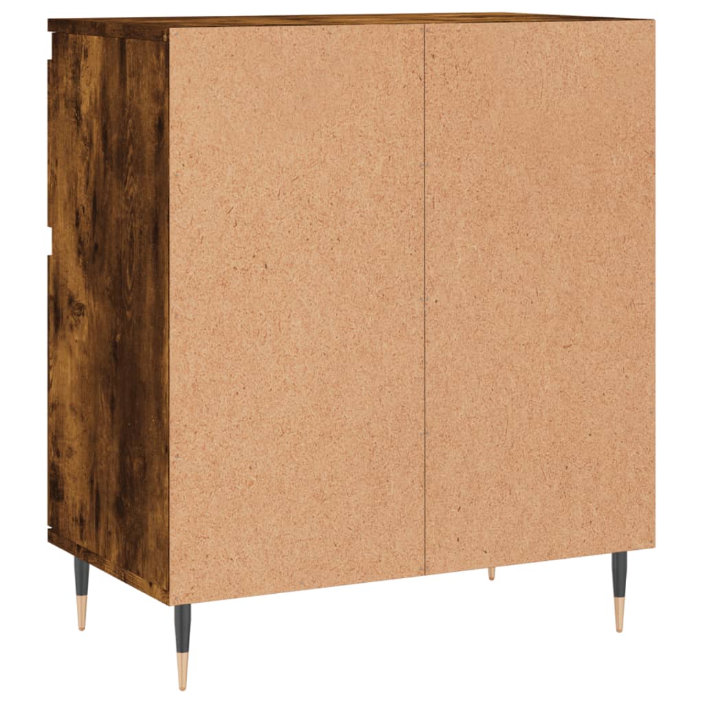 Credenza Rovere Fumo 60x35x70 cm in Legno Multistrato