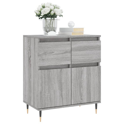 Credenza Grigio Sonoma 60x35x70 cm in Legno Multistrato - homemem39