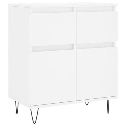 Credenza Bianca 60x35x70 cm in Legno Multistrato - homemem39
