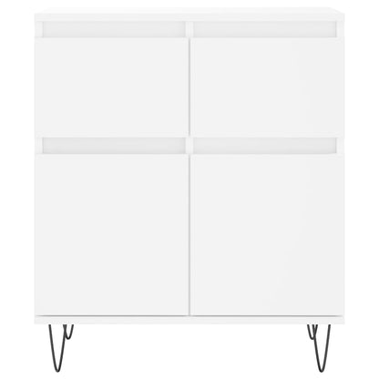 Credenza Bianca 60x35x70 cm in Legno Multistrato