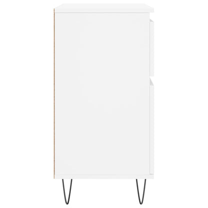 Credenza Bianca 60x35x70 cm in Legno Multistrato