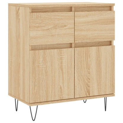 Credenza Rovere Sonoma 60x35x70 cm in Legno Multistrato - homemem39