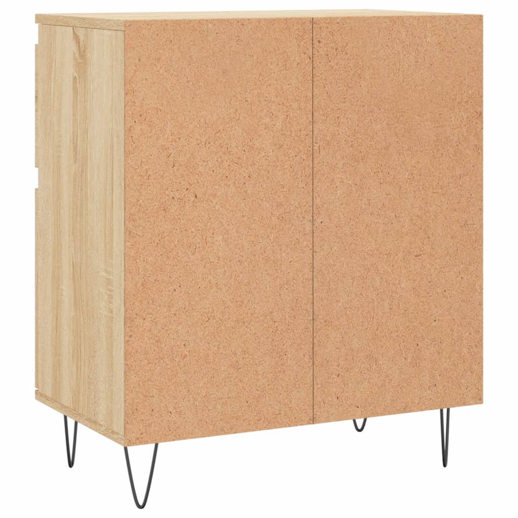 Credenza Rovere Sonoma 60x35x70 cm in Legno Multistrato - homemem39