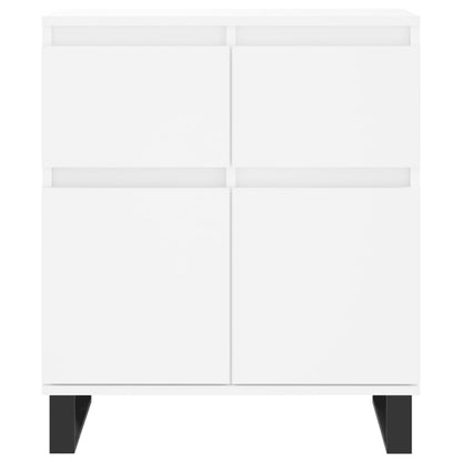 Credenza Bianca 60x35x70 cm in Legno Multistrato