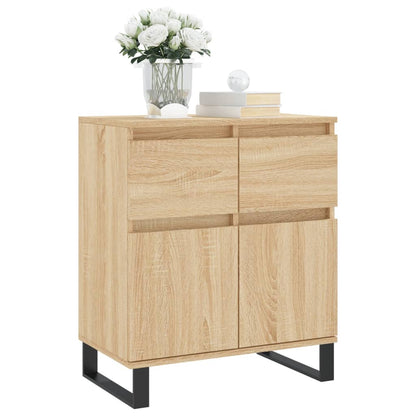 Credenza Rovere Sonoma 60x35x70 cm in Legno Multistrato - homemem39