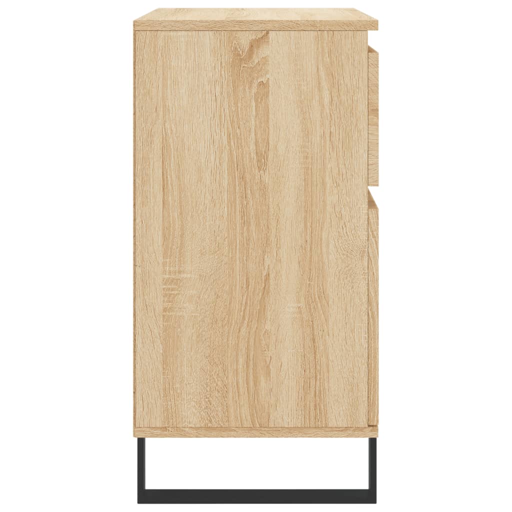 Credenza Rovere Sonoma 60x35x70 cm in Legno Multistrato
