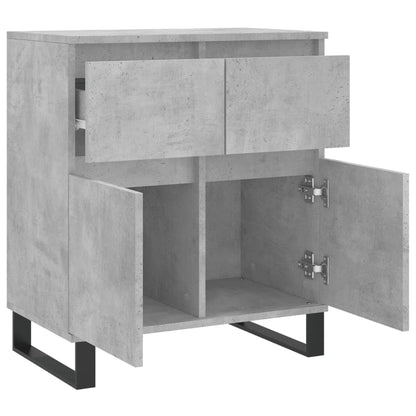 Credenza Grigio Cemento 60x35x70 cm in Legno Multistrato - homemem39