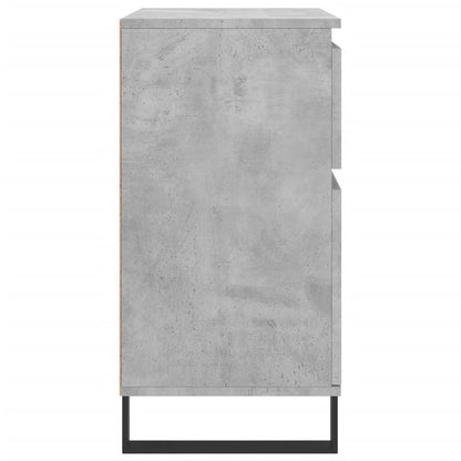 Credenza Grigio Cemento 60x35x70 cm in Legno Multistrato