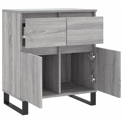 Credenza Grigio Sonoma 60x35x70 cm in Legno Multistrato - homemem39