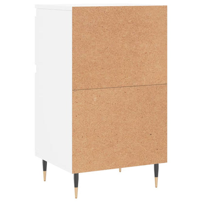 Credenza Bianca 40x35x70 cm in Legno Multistrato - homemem39