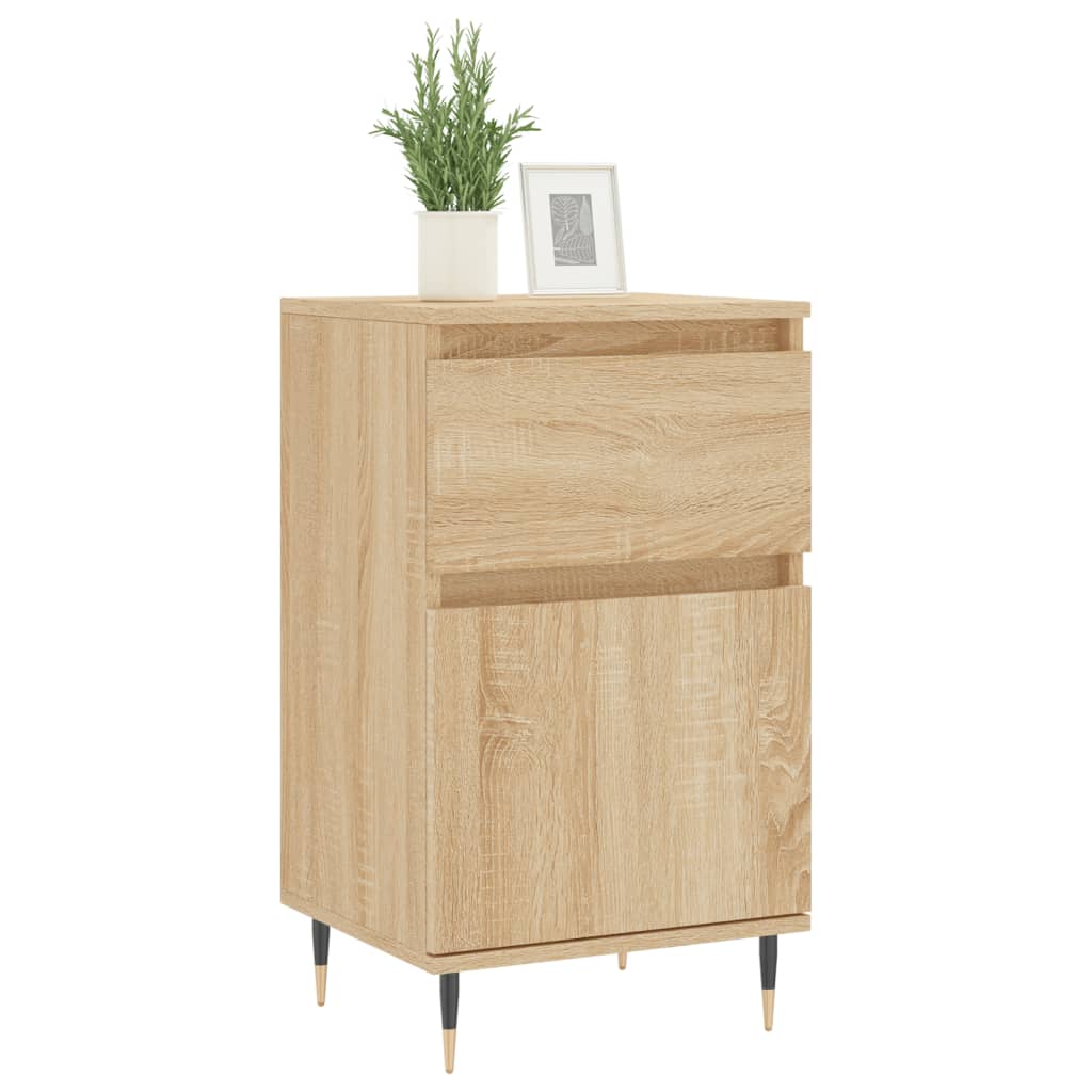 Credenza Rovere Sonoma 40x35x70 cm in Legno Multistrato - homemem39