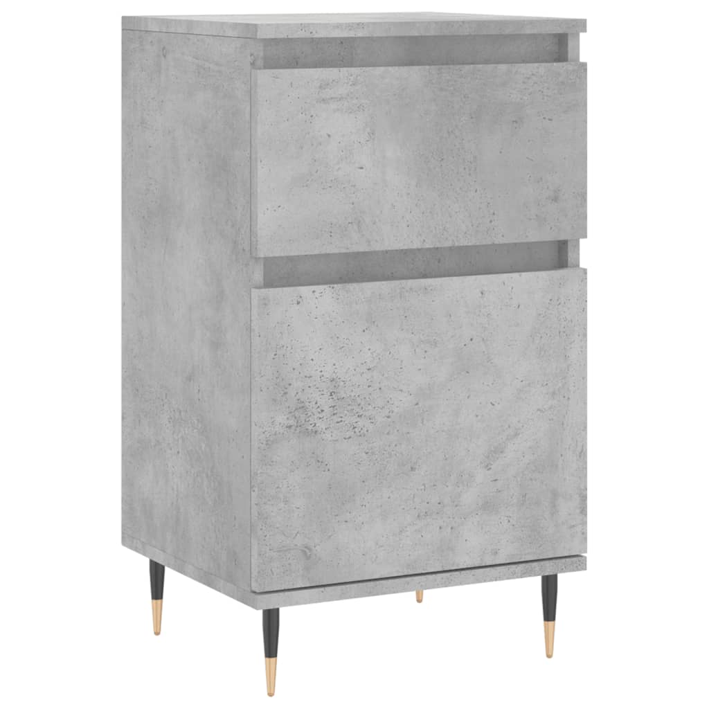 Credenza Grigio Cemento 40x35x70 cm in Legno Multistrato - homemem39