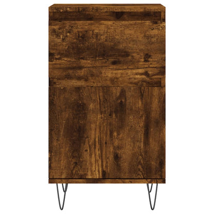Credenza Rovere Fumo 40x35x70 cm in Legno Multistrato - homemem39