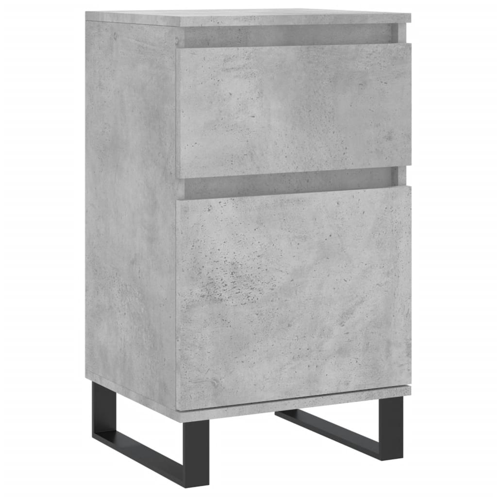 Credenza Grigio Cemento 40x35x70 cm in Legno Multistrato - homemem39