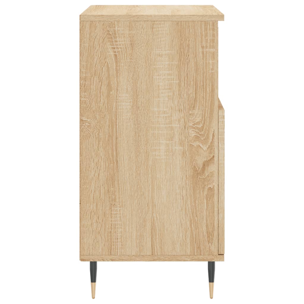 Credenza Rovere Sonoma 60x35x70 cm in Legno Multistrato