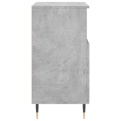 Credenza Grigio Cemento 60x35x70 cm in Legno Multistrato