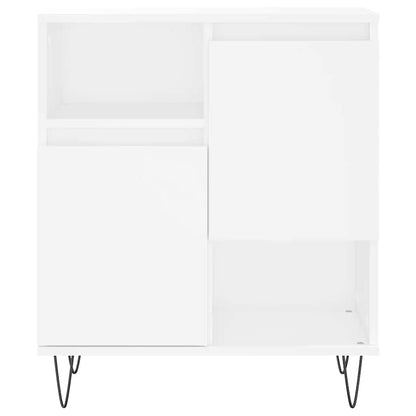 Credenza Bianca 60x35x70 cm in Legno Multistrato