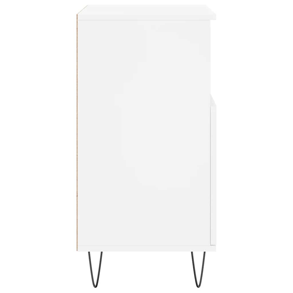 Credenza Bianca 60x35x70 cm in Legno Multistrato