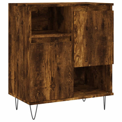Credenza Rovere Fumo 60x35x70 cm in Legno Multistrato