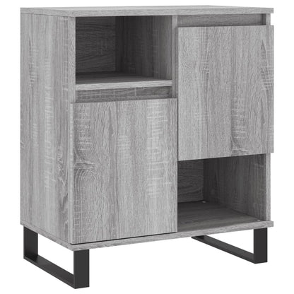 Credenza Grigio Sonoma 60x35x70 cm in Legno Multistrato - homemem39