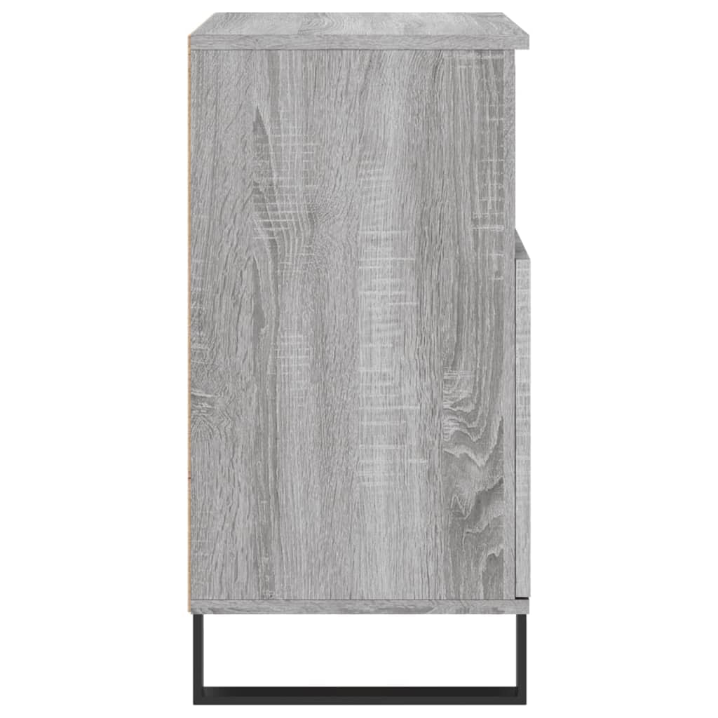Credenza Grigio Sonoma 60x35x70 cm in Legno Multistrato - homemem39