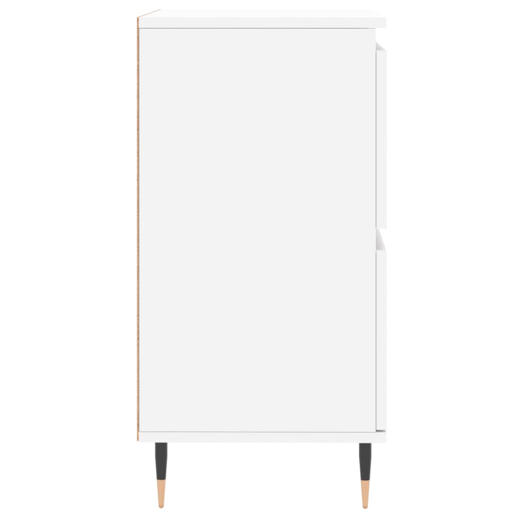 Credenza Bianca 60x35x70 cm in Legno Multistrato