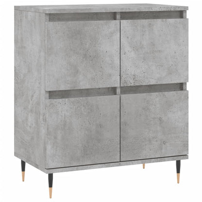 Credenza Grigio Cemento 60x35x70 cm in Legno Multistrato