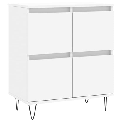 Credenza Bianca 60x35x70 cm in Legno Multistrato | homemem39