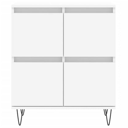 Credenza Bianca 60x35x70 cm in Legno Multistrato