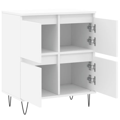 Credenza Bianca 60x35x70 cm in Legno Multistrato | homemem39