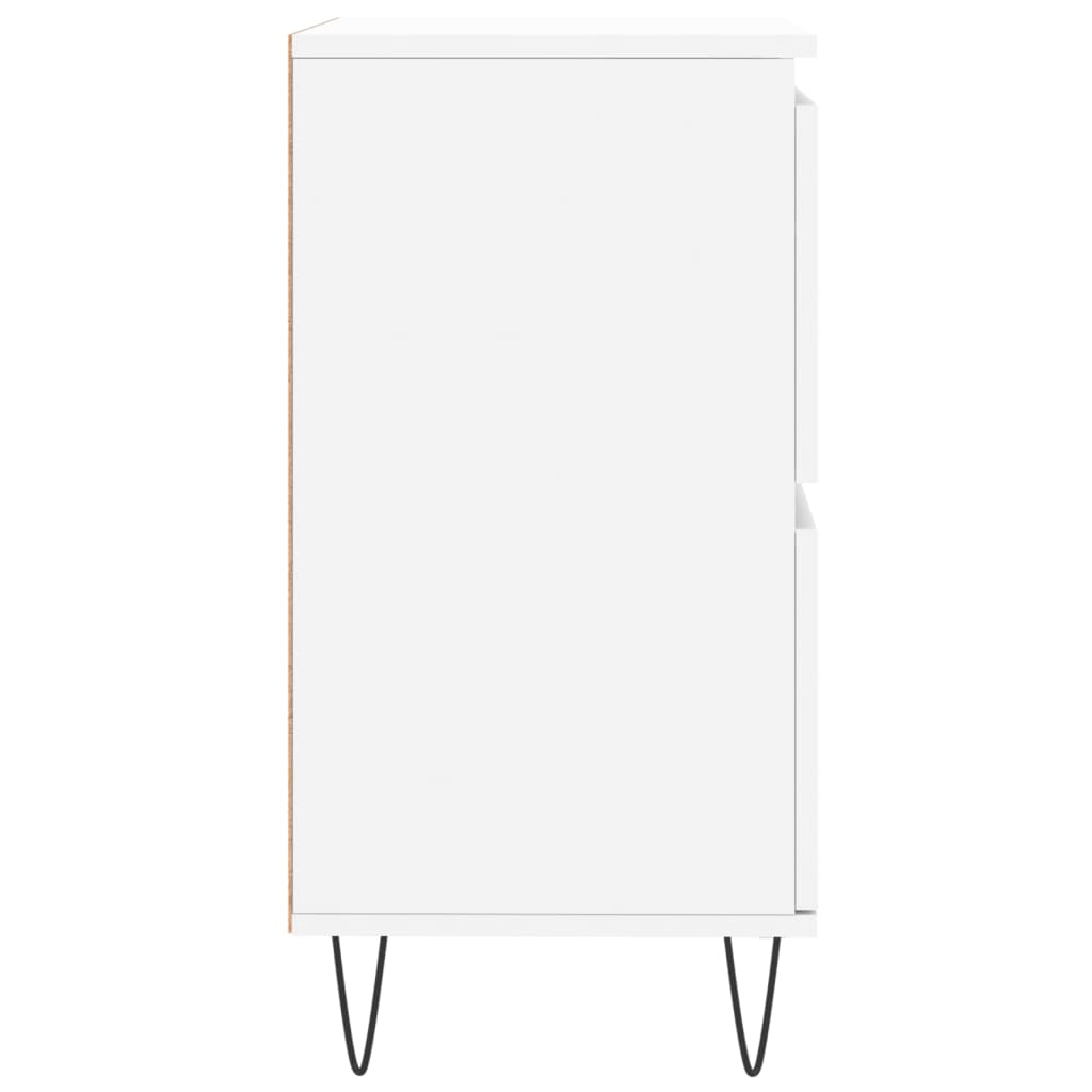 Credenza Bianca 60x35x70 cm in Legno Multistrato | homemem39