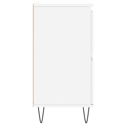 Credenza Bianca 60x35x70 cm in Legno Multistrato