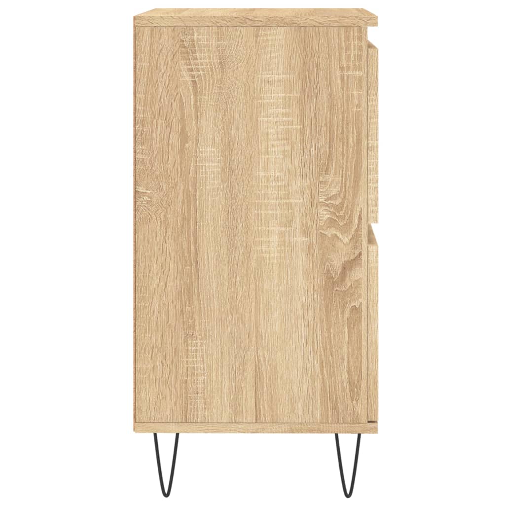 Credenza Rovere Sonoma 60x35x70 cm in Legno Multistrato