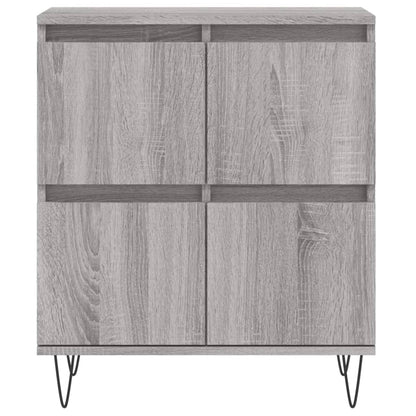 Credenza Grigio Sonoma 60x35x70 cm in Legno Multistrato