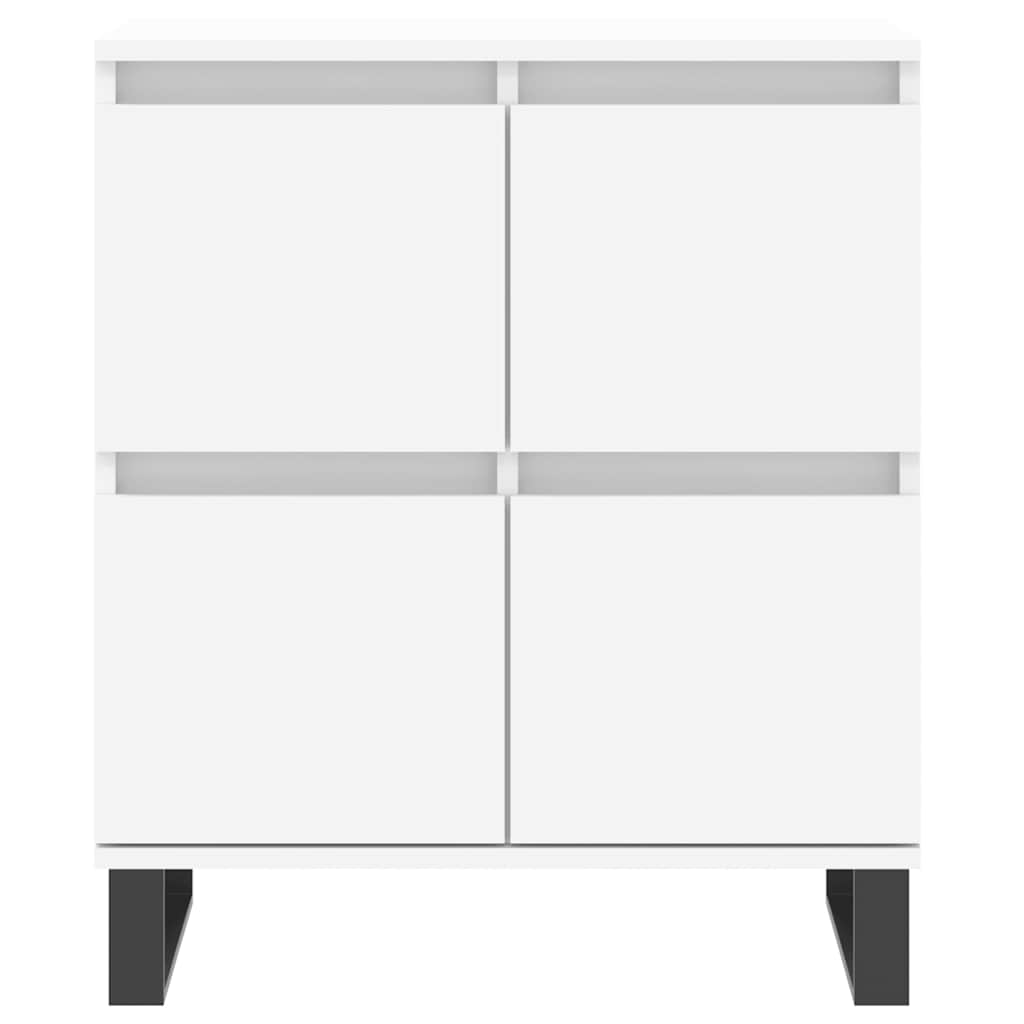 Credenza Bianca 60x35x70 cm in Legno Multistrato