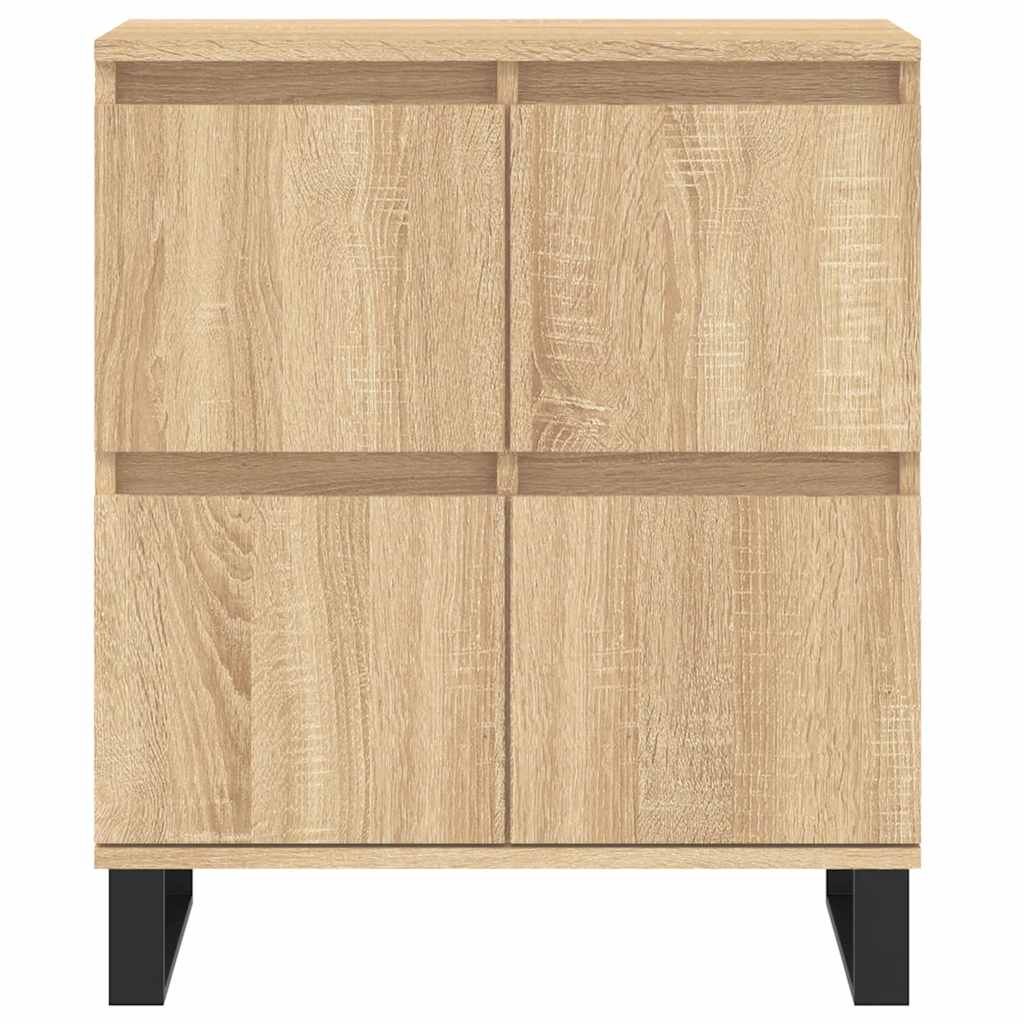 Credenza Rovere Sonoma 60x35x70 cm in Legno Multistrato