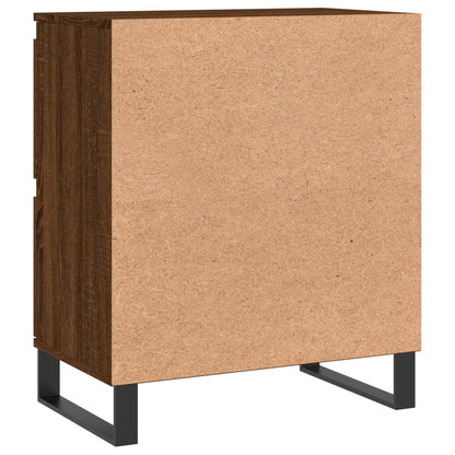 Credenza Rovere Marrone 60x35x70 cm in Legno Multistrato - homemem39