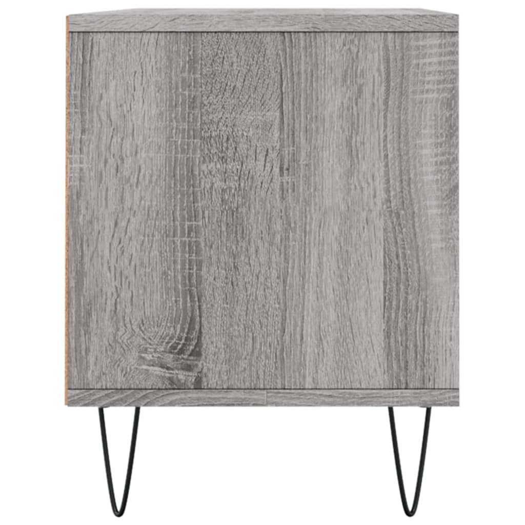 Mobile Porta TV Grigio Sonoma 100x34,5x44,5cm Legno Multistrato - homemem39