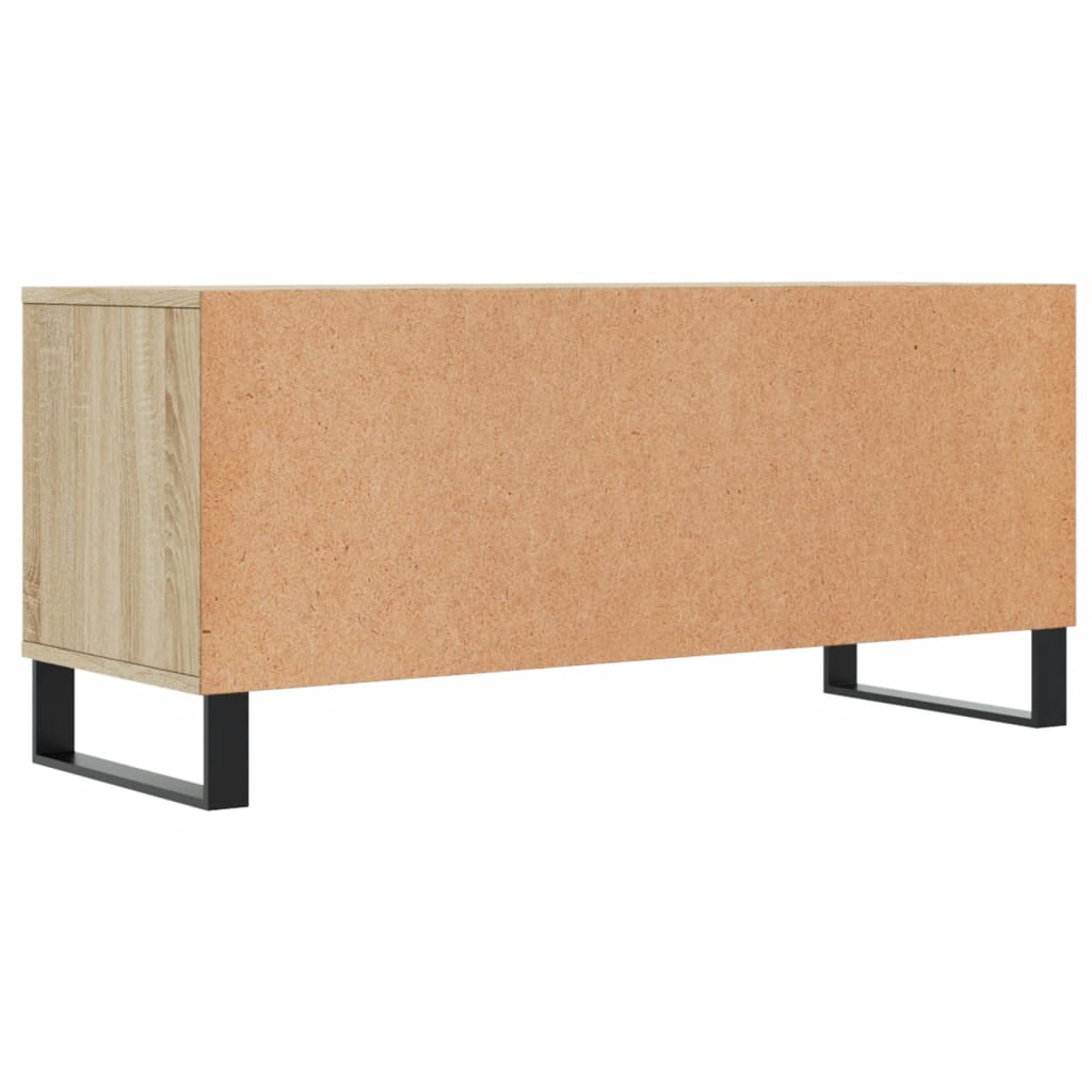 Mobile TV Rovere Sonoma 100x34,5x44,5 cm in Legno Multistrato