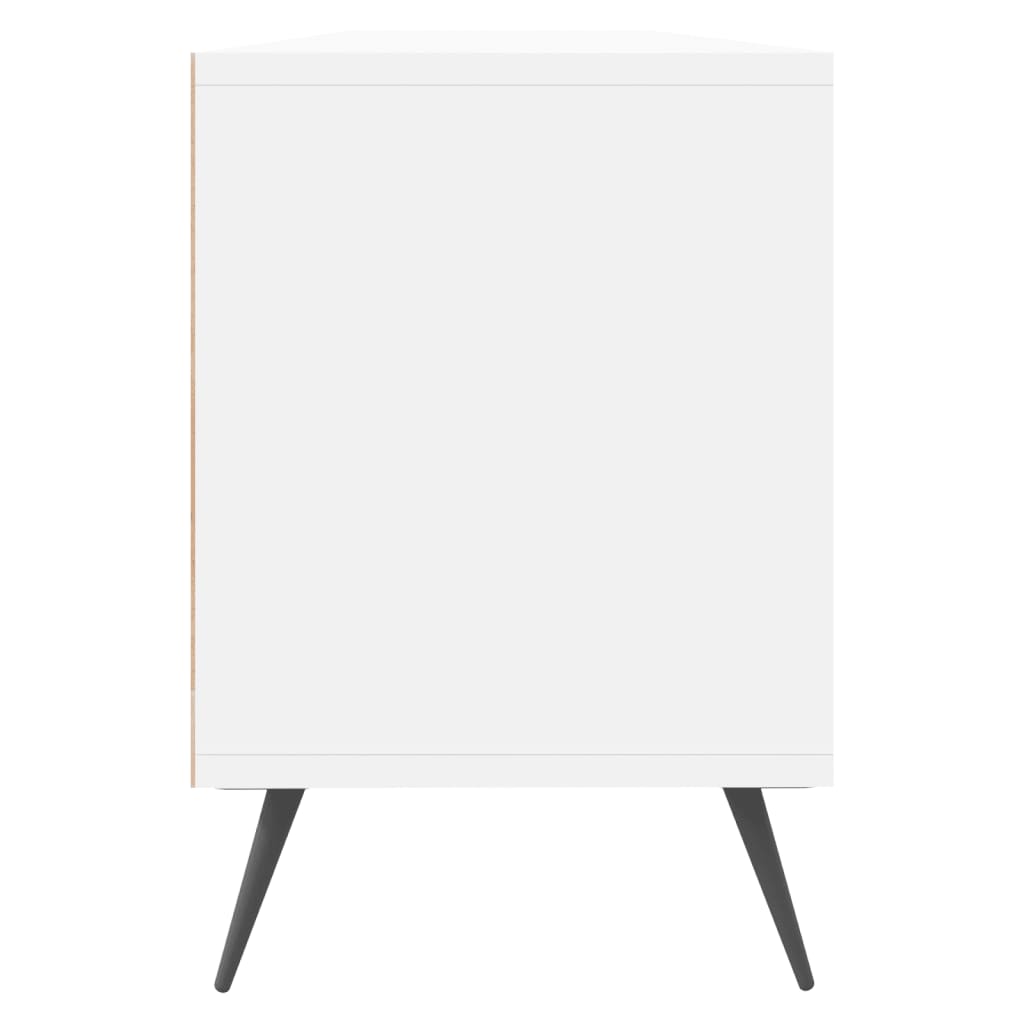 Mobile Porta TV Bianco 150x30x44,5 cm in Legno Multistrato - homemem39