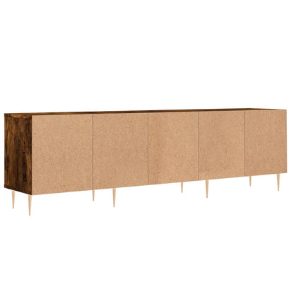 Mobile Porta TV Rovere Fumo 150x30x44,5 cm in Legno Multistrato - homemem39