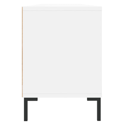 Mobile Porta TV Bianco 150x30x44,5 cm in Legno Multistrato