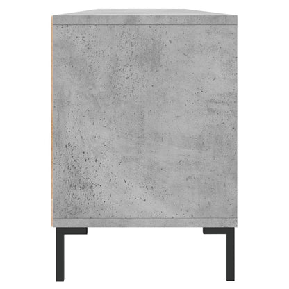 Mobile TV Grigio Cemento 150x30x44,5 cm Legno Multistrato - homemem39