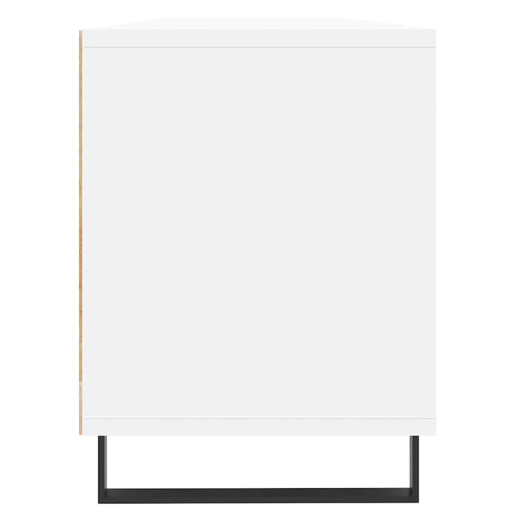 Mobile Porta TV Bianco 150x30x44,5 cm in Legno Multistrato - homemem39
