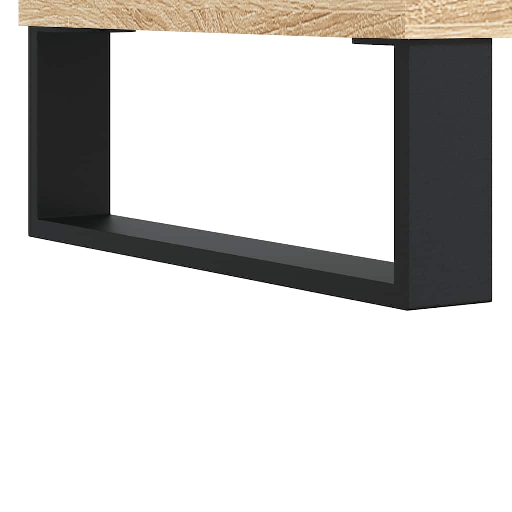 Mobile Porta TV Rovere Sonoma 150x30x44,5 cm Legno Multistrato - homemem39