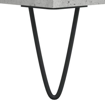 Armadietto Bagno Grigio Cemento 30x30x100 cm Legno Multistrato | homemem39